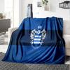 Queens Rangers Football Flannel Blanket, Soft Polyester, Modern Design, All-Season for Camping, Travel, Gifts for holidays or birthdays