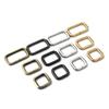 5PCS Metal Adjustable Rectangle Rings Buckles Garment Belt DIY Needlework Luggage Sewing Handmade Bag Purse Buttons