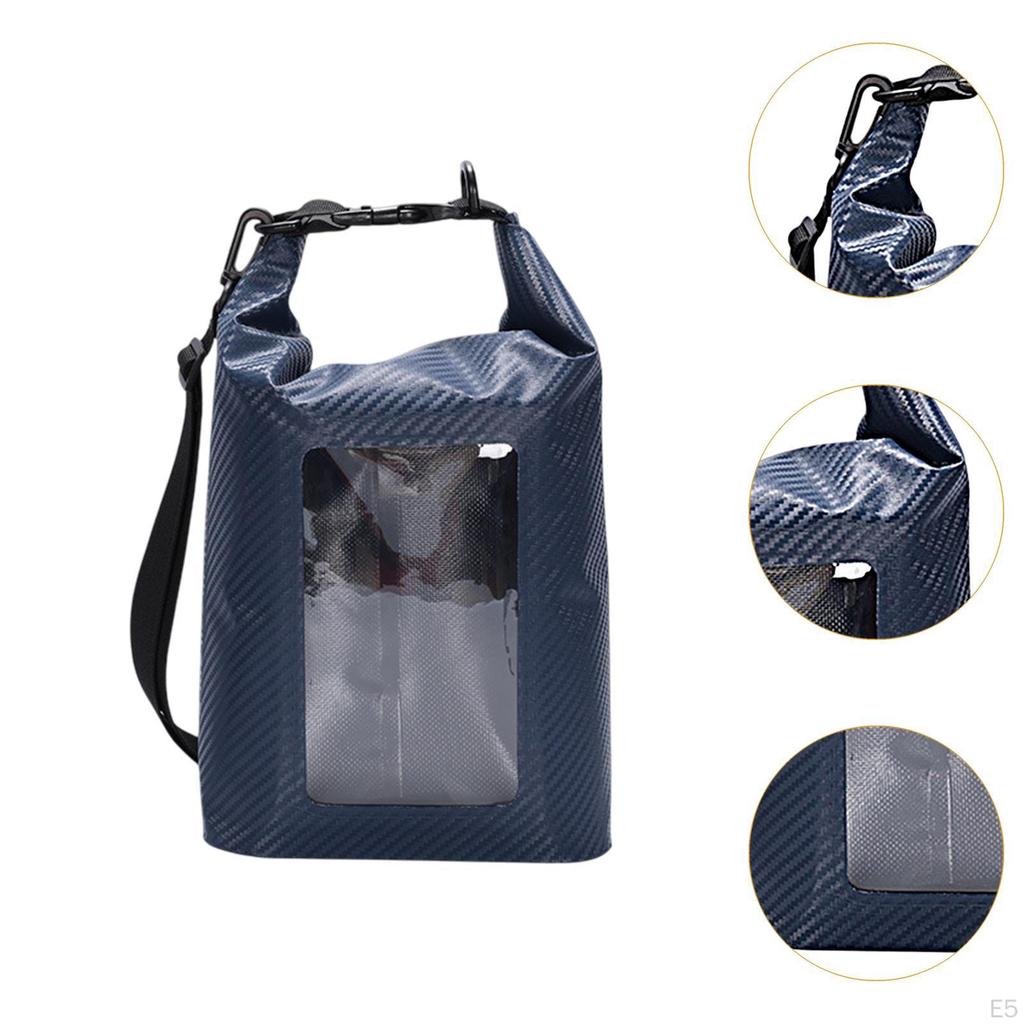 Водонепроницаемый чехол для телефона Dry Bag объемом 5 л, портативный спортивный рюкзак Roll Top Duffle для активного отдыха