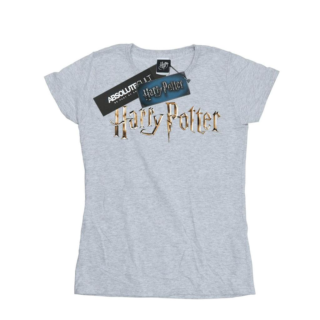 Harry Potter Womens/Ladies Full Colour Logo Cotton T-Shirt