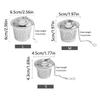 Fine Mesh Stainless Steel Tea Infuser Extended Chain Loose Tea Separation Basket  Spices
