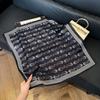 New 71 * 71cm Korean version small square scarf women's silk scarf spring and summer thin sunscreen scarf neck protection tied bag headband scarf
