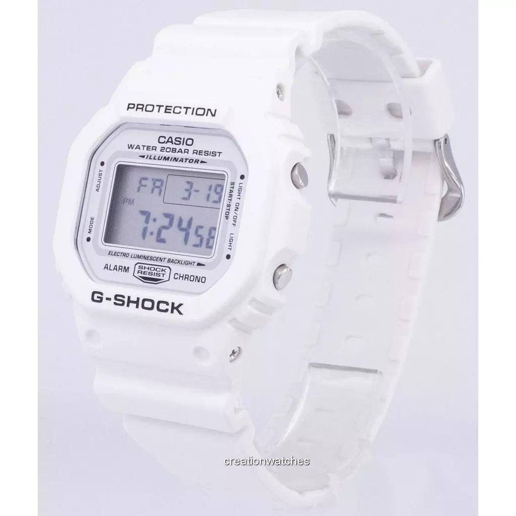 Кварцевые мужские часы Casio G-Shock DW-5600MW-7 DW5600MW-7 Quartz Digital 200M