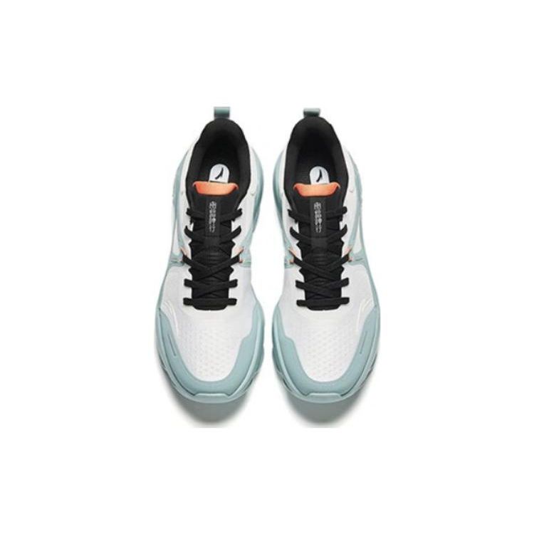 Anta Shenhung Pro Удобные нескользящие износостойкие низкие кроссовки для тренировок мужские кроссовки бумажные-белые рыбий глаз-зеленые черные 112347711-3