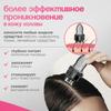 Аппликатор для кожи головы и волос, используемый для нанесения косметических средств, емкость для сыворотки. Массируйте рану