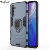Armor Magnetic Suction Stand Phone Case For Oppo Realme 6 XT 730G K5 Realme X 2 X2 6 Pro Case For Oppo Realme X2 Pro Phone Cover