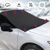 Car Front Windscreen Cover Automobile Magnetic Sunshade Cover Car Windshield Snow Sun Shade Waterproof Protector