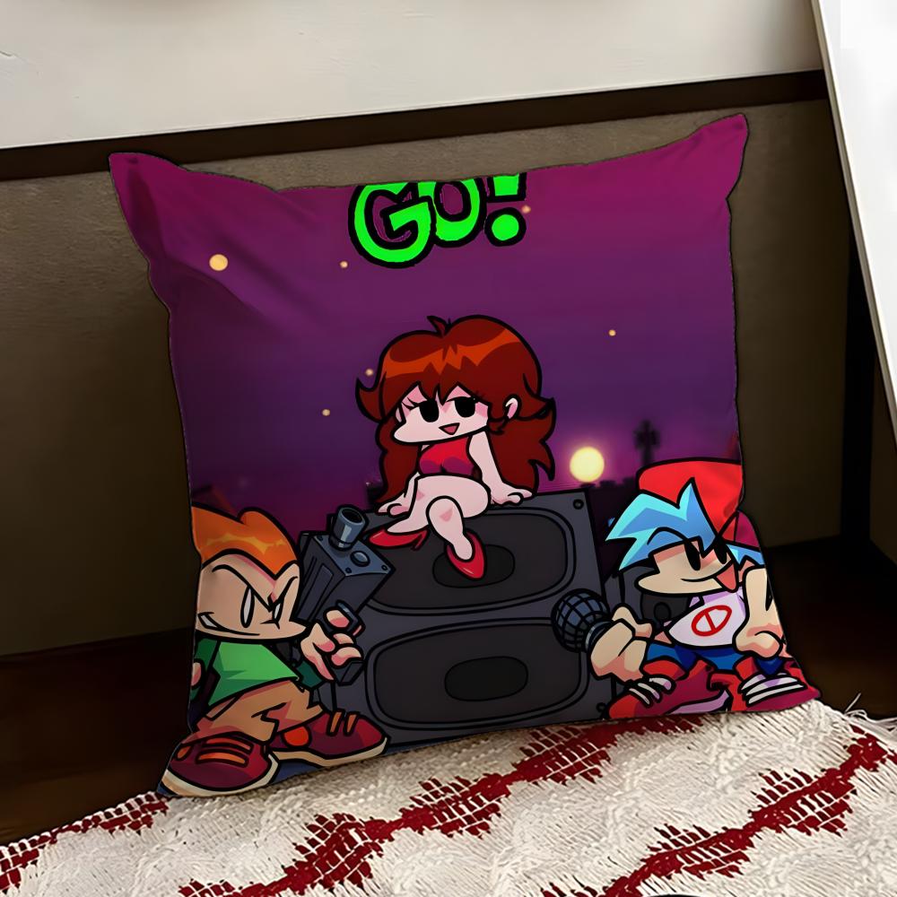 Game Friday Night FFunkins Cushion Cover Reversible Soft Durable Pillow Cover Home  Car MultiScene Use for Daily Comfort
