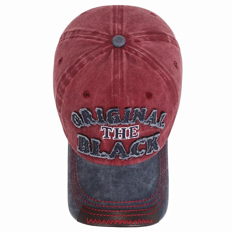 Хлопковая бейсболка для занятий спортом на открытом воздухе, вышивка, нашивка с черной надписью, солнцезащитная шляпа от солнца для весны и осени