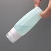 1 шт. Силиконовая бутылка, портативная дорожная бутылка для жидкого лосьона, крем, пустой контейнер, многоразовая бутылка, косметическая упаковка, суб-бутылка