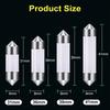 4/10 PCS C5W Festoon 31mm 36mm 39mm 41mm LED Bulbs COB 12V 6000K White Car Interior Dome Maps Reading Trunk Linse Plate Lights
