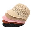 Hat Women'S Spring/Summer Peaked Cap Hollow Design Headband Women'S Bucket Hats Beret Hat