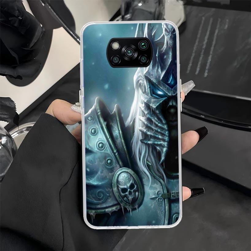 W-World Of W-Warcraft W-Wow Чехол для телефона для Xiaomi Poco X7 X6 X5 X3 Pro X4 Nfc F7 Ultra F6 F5 F4 Gt M6 M5S M4 M3 Мягкий силикон Co