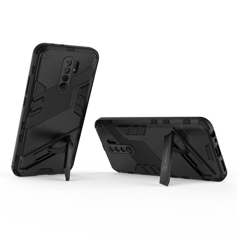 Для Xiaomi Redmi 9 9A 9C чехол с подставкой Бронированный чехол для телефона Redmi 9 Prime 9 Power противоударный магнитный держатель задняя крышка
