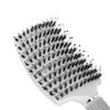 Soft Bristle Detangling Hair Brush Curved Design Anti Frizz Hair Comb  For Curly Wavy Straight Hair