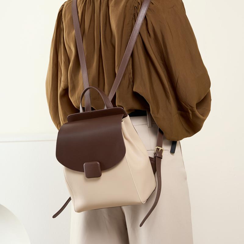 Натуральная кожа рюкзак для женщин трендовый модный дизайнер женский дорожный рюкзак школьные сумки для девочек