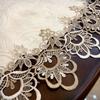 Lace Trim Banquet Decoration Wedding Table Runner Tablecloth Embroidered Tablecloth Table Cover