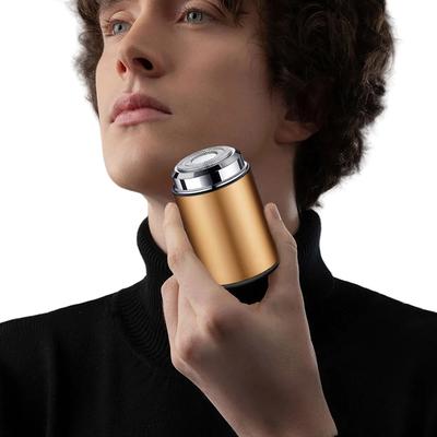 Мужская мини-электробритва, перезаряжаемая от USB, портативная электробритва, водонепроницаемая IPX6, карманная электробритва для путешествий