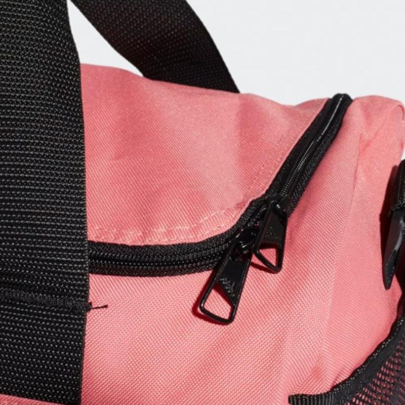 adidas Полиэстеровая спортивная сумка, дорожная сумка, дамская сумка очень маленькая унисекс розовая Adidas GN2036