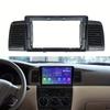 2 Din Car Radio 9'' Face Frame ForToyota Corolla E120 E 120 for BYD F32007-2011 Dashboard Fascia Stereo Panel Dash Kit