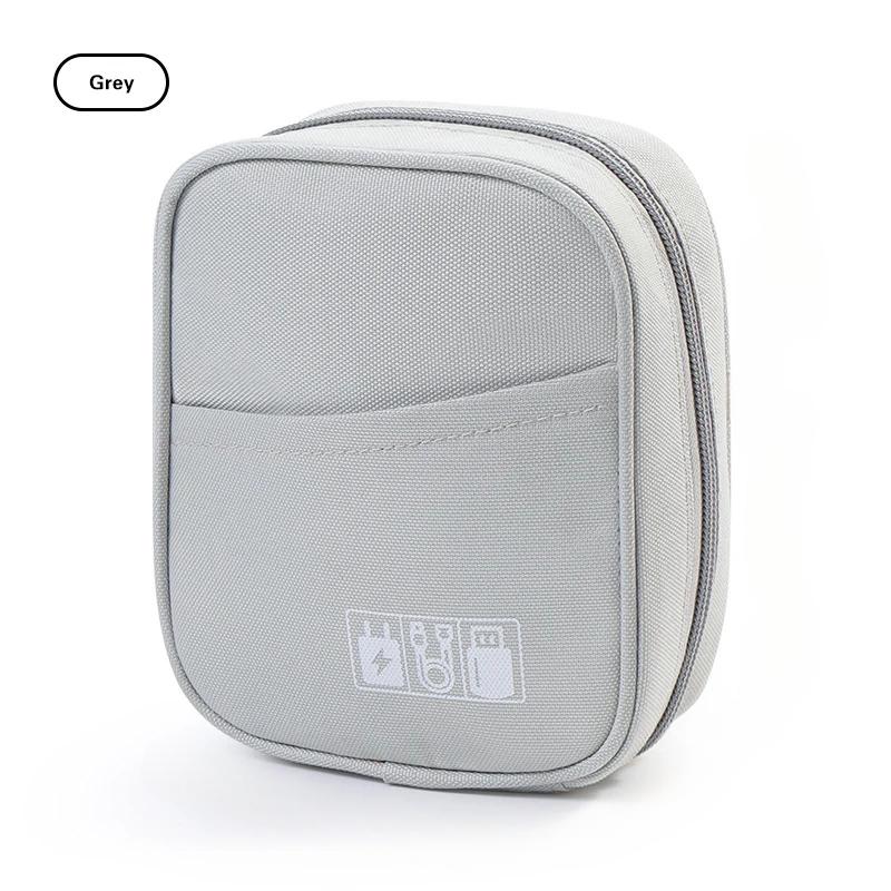 New Travel Data Cable Organizer Bag Waterproof  Power Bank Earphone Storage Case Portable Digital Accessories Storage Bag