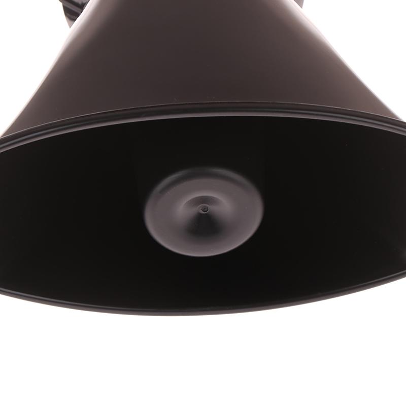 7-Sound Loud Car Warning Alarm Truck Alarm Loudspeaker 12V Siren Air Horn 110Db Megaphone Police Firemen Car Warning Alarm