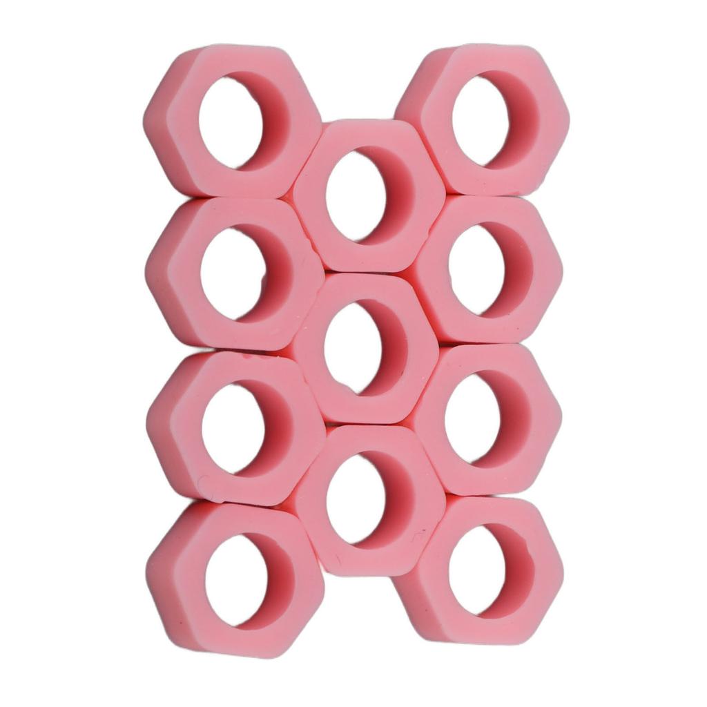100pcs Dental Rings Silicone Color Instrument Rings for Instruments Identification