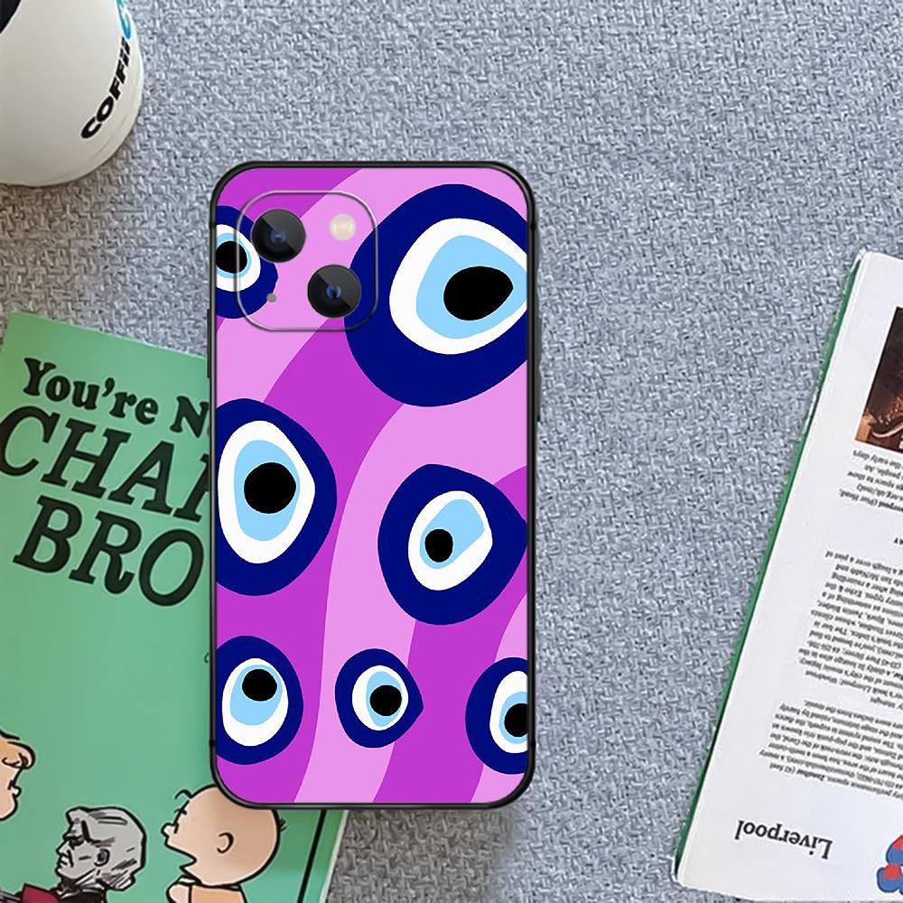 Чехол для телефона с рисунком злого глаза, чехол для iPhone Xiaomi Mi Samsung Galaxy Redmi Note AS 11 12 13 14 15 22 23 24 5G Pro Plus Max Fe Ultra