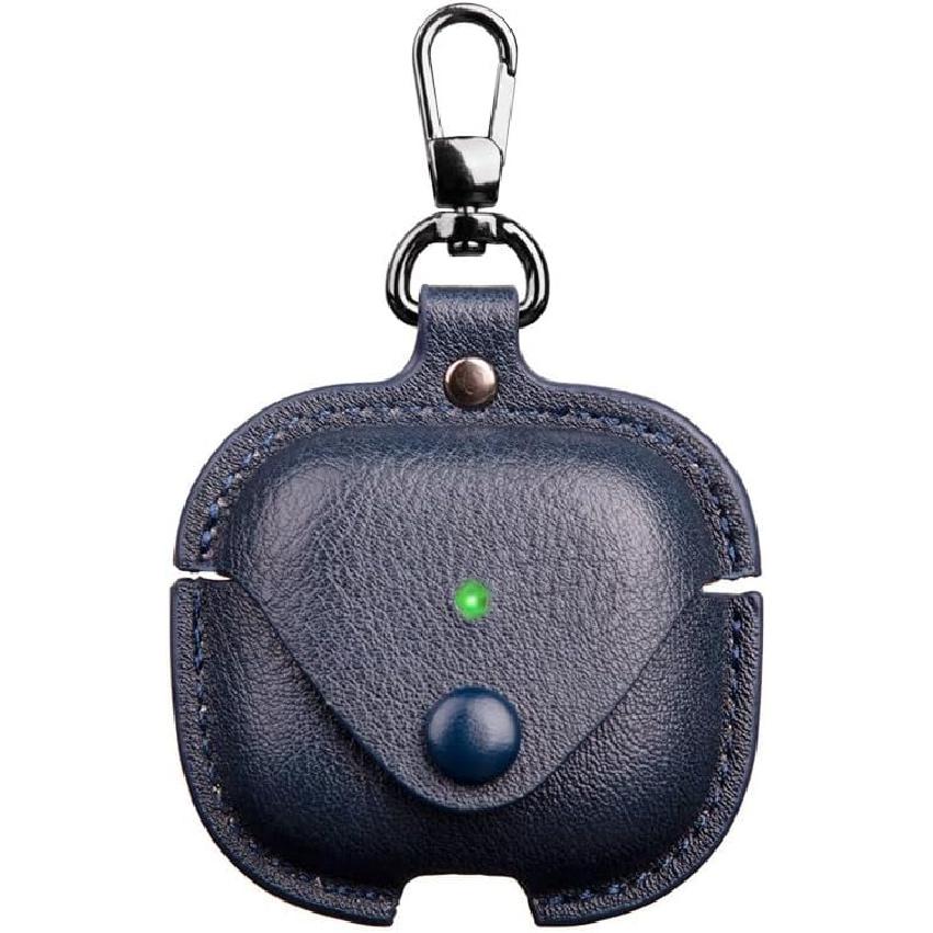 for Airpods Pro 3 Case Leather with Keychain, Stylish Retro Leather Wireless Charging Protective Headphone Case Cover for Airpod Pro 3rd Generation