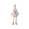 1PC Plush Cute Doll Ornament Home Christmas Tree Doll Christmas Decorations Long Leg Kids Gifts Table Decoration New Year 4 Colors
