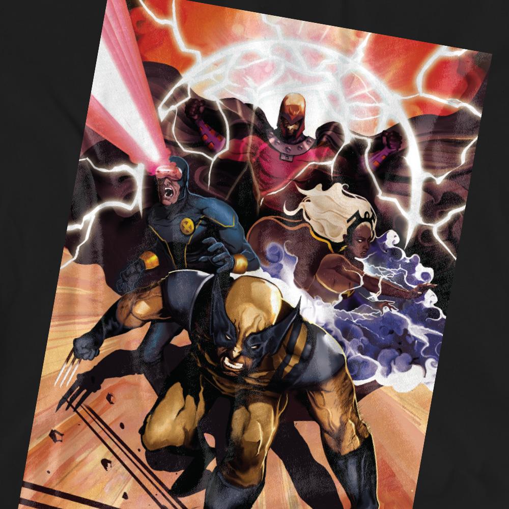 Marvel Unisex Adult X-Men Team Attack T-Shirt