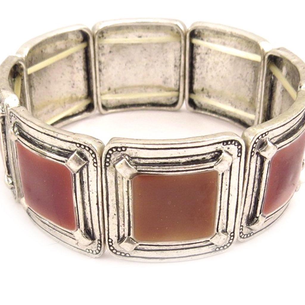 Les Trésors De Lily [C5287] — Коричневый дизайнерский браслет «Анамайя»