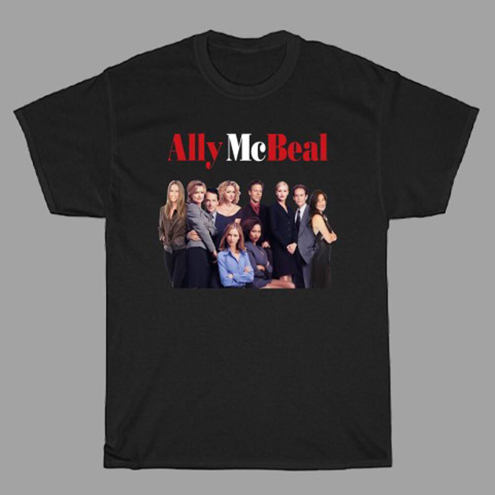Ally Mcbeal TV Series Men#039;s Black Size S to 3XL Unisex T-Shirt