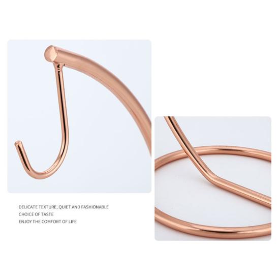 Удобное украшение из нержавеющей стали, прочная конструкция, антикоррозийная вешалка для банана, предметы домашнего обихода, подставка для банана, кронштейн