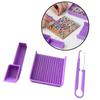 Набор инструментов для работы с бисером 2,6 мм, 1/3 шт., пластиковая ложка для бисера, лоток-выравниватель, набор для рукоделия и изготовления ювелирных изделий