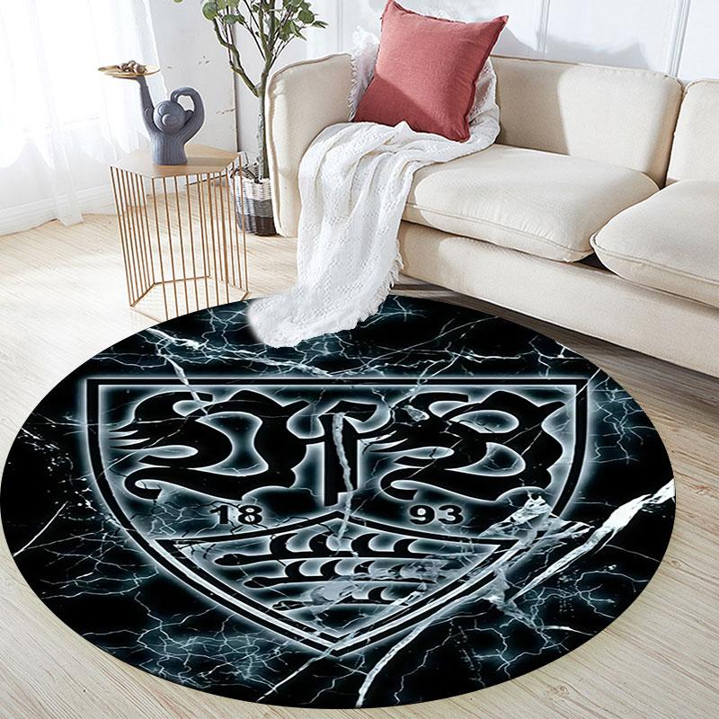 VFB pattern round rug,Carpet Rug for Living Room Bedroom Playroom ,Non-slip Floor Mat,Holiday Gifts and Birthday Gifts.