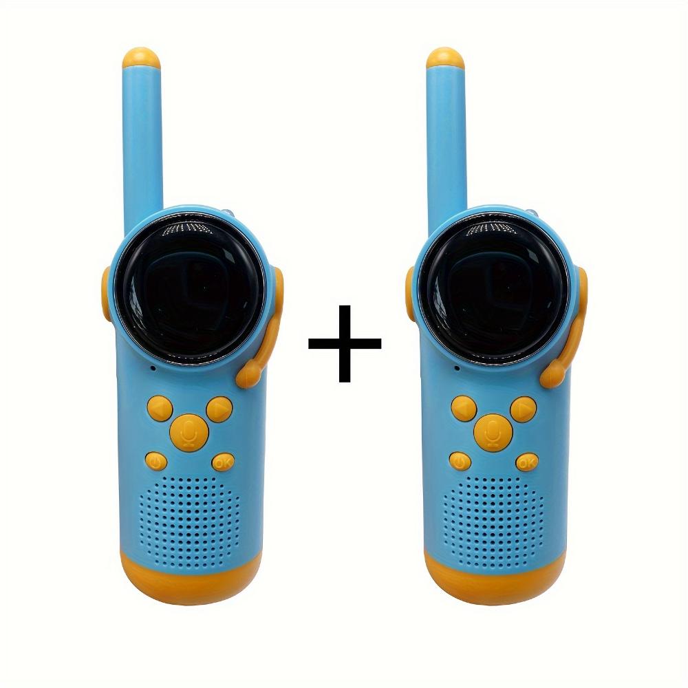 Pack of 2, Small and Cute Toy Walkie-talkie for Children with a Range of 3 Kilometers