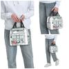 French Bakery Insulated Lunch Bag for Kids School Cooler Thermal Food Box Tote Portable Lunch Boxes Container