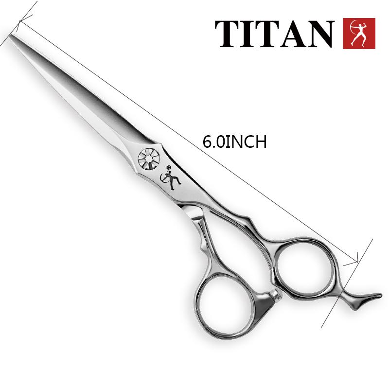 TITAN Professional Hair Scissors Barber Cut Hairdressing Tool 6.0inch