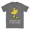 Peanuts Snoopy's Friend Woodstock Tee Shirt for Men Women Fashion T Shirts  Cotton Clothes