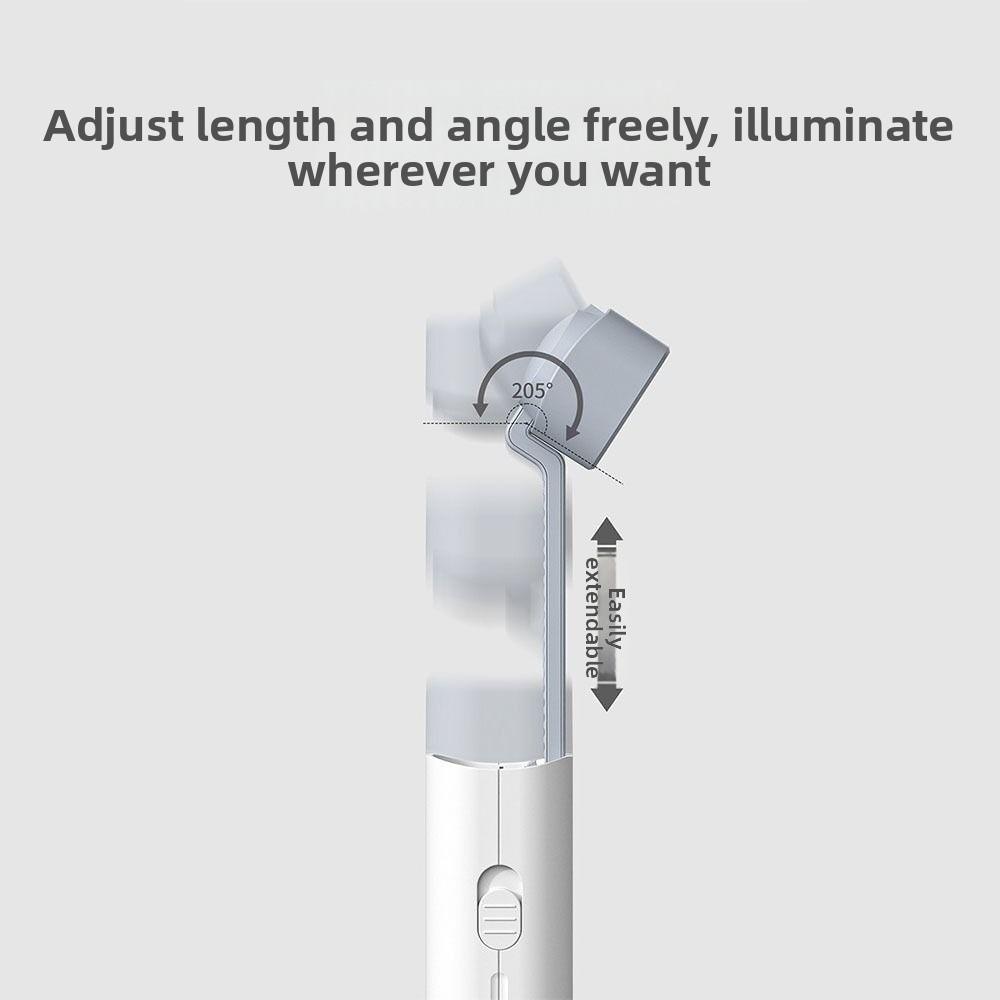 with Flashlight Foldable Desk Lamp Eye Protection LED Night Light Reading Table Lamp Home Office