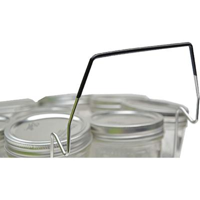 Подставка из нержавеющей стали для консервирования, подставка с контурными удобными ручками, нержавеющая подставка - Консервирование становится легким, увлекательным и безопасным