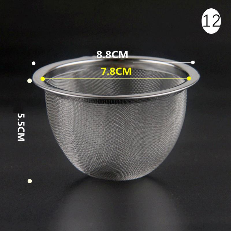 1 шт., многоразовый заварочный чайник из нержавеющей стали 304, ситечко для чая, чайник, чайный лист, фильтр для специй, кухонные аксессуары