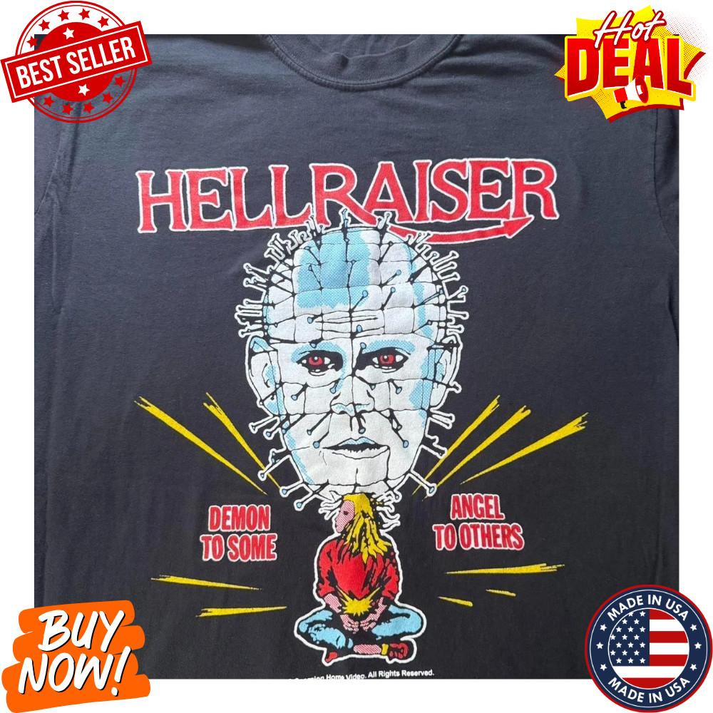 Style Hellraiser Horror Movie Inspired T-Shirt Short Sleeve Classic Tee S-5XL Unisex T-Shirt