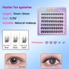 6 Rows Series Glue Free Lashes No-Adhesive Eyelash Set for Full Reusable Defined Lashes Long Lasting Reusable & Easy to Wear.