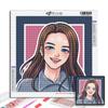 5D алмазная живопись полный алмаз мультяшная девушка изображение алмазная живопись ручная работа Diy Алмазная мозаика картина украшение дома
