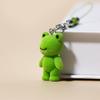 Милый мультяшный телефон-шнурок в виде лягушки, цепочка для телефона-лягушки, брелок для ключей, симпатичное животное, брелок, украшение для рюкзака, подарки для пары