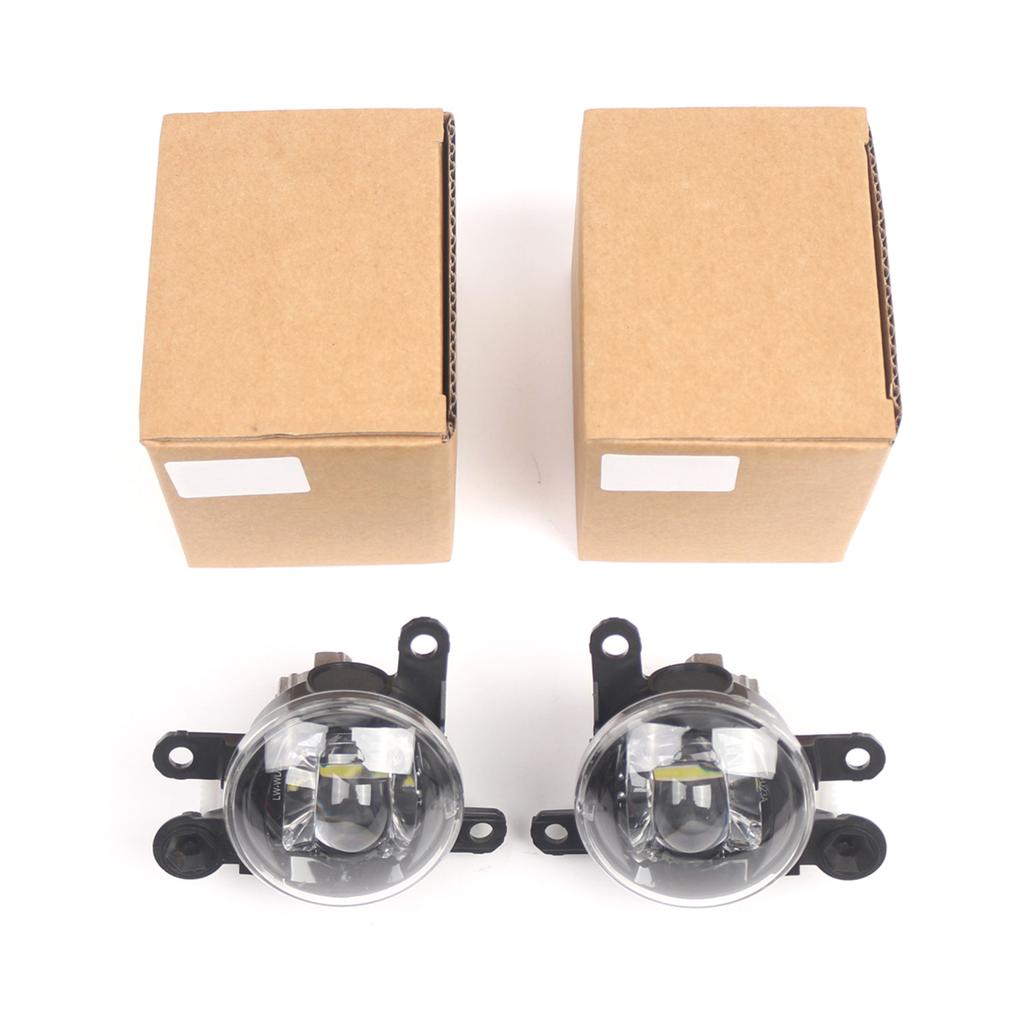 For Corsa-F C5-X Automotive Foggy Lights Rust Proof Front Bumper Fog Lamp Wear Resist LED Fog Lights for Foggy Weather Driving
