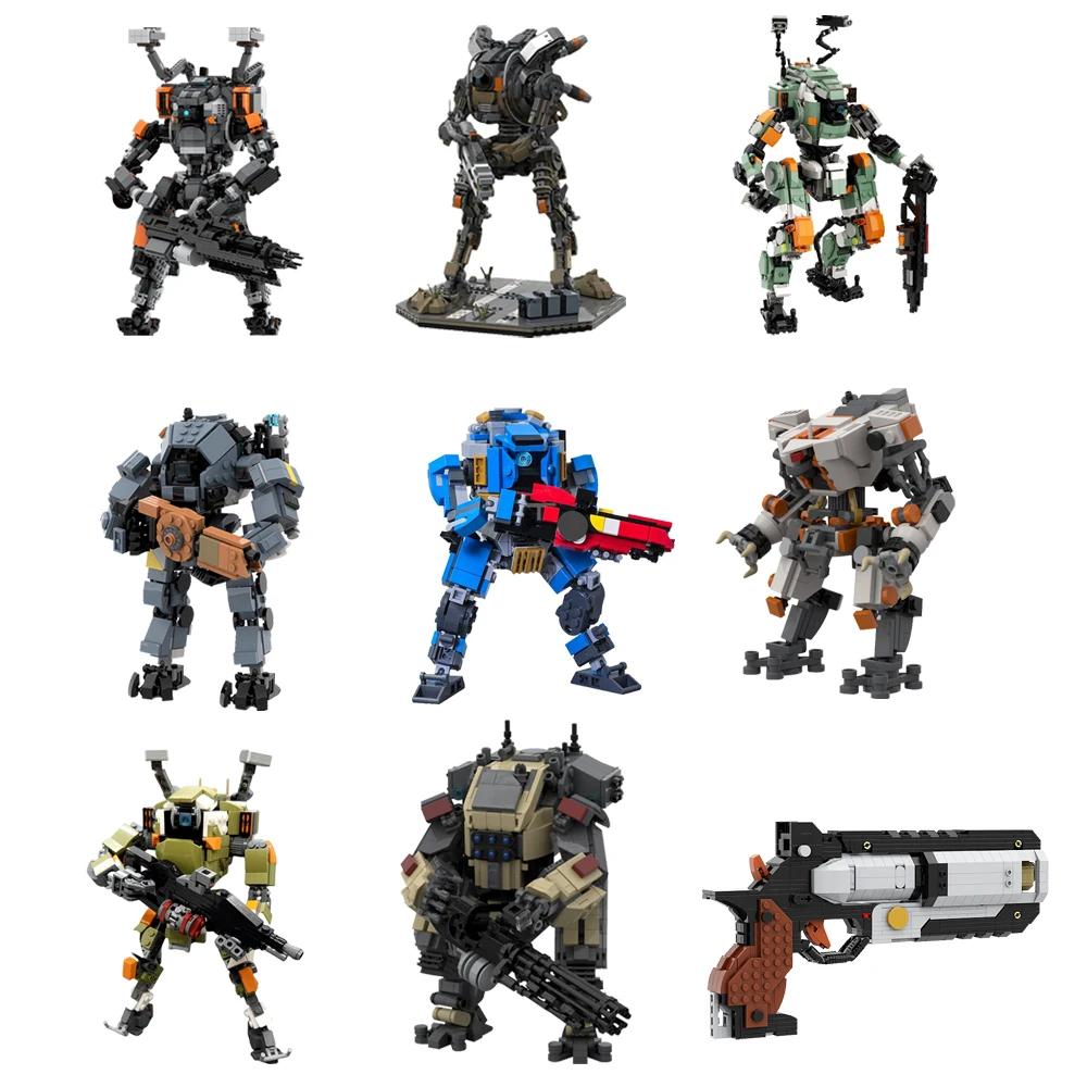 Gobricks BT-7274 Титан класса Vanguard Строительные блоки Игра Титан Titanfall 2 FS-1041 Титан Строительные блоки Игрушка Подарок Ребенку