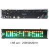 DSP Equalizer EQ Pickup Rhythm Music Spectrum LED Audio Level Indicator Amplifier VU Meter for Car Light Atmosphere Lamps